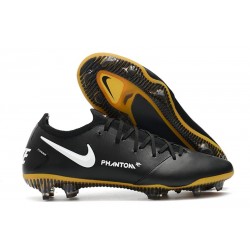 Nike Crampon 2021 Phantom GT Elite Tech Craft FG Noir Or