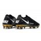 Nike Crampon 2021 Phantom GT Elite Tech Craft FG Noir Or