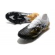 Crampons Adidas Predator Mutator 20.1 Low FG Blanc Noir Or