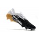 Crampons Adidas Predator Mutator 20.1 Low FG Blanc Noir Or