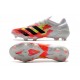 Crampons Adidas Predator Mutator 20.1 Low FG Blanc Orange Noir