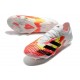 Crampons Adidas Predator Mutator 20.1 Low FG Blanc Orange Noir