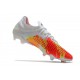 Crampons Adidas Predator Mutator 20.1 Low FG Blanc Orange Noir