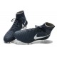 Coupe du Monde 2014 Chaussures Mercurial Magista Obra FG Bleu Marine Blanc