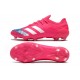 Crampons Adidas Predator Mutator 20.1 Low FG Rose Blanc Bleu