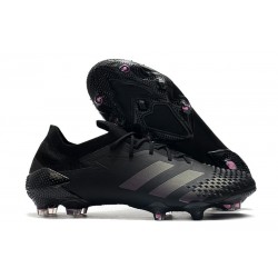 Crampons Adidas Predator Mutator 20.1 Low FG Noir