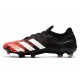 Crampons Adidas Predator Mutator 20.1 Low FG Noir Rouge Blanc