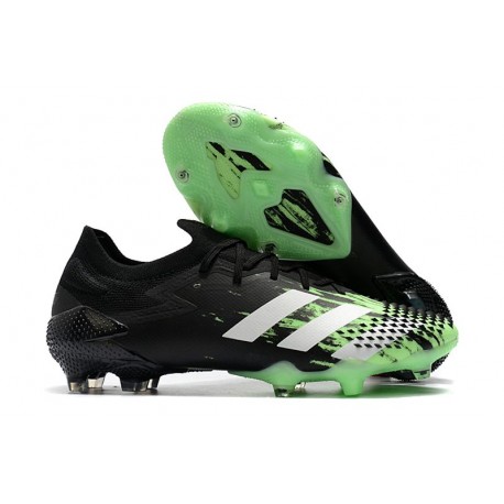 Crampons Adidas Predator Mutator 20.1 Low FG Noir Rose