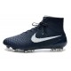 Coupe du Monde 2014 Chaussures Mercurial Magista Obra FG Bleu Marine Blanc