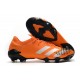 Crampons Adidas Predator Mutator 20.1 Low FG Orange Blanc Noir