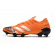 Crampons Adidas Predator Mutator 20.1 Low FG Orange Blanc Noir