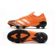 Crampons Adidas Predator Mutator 20.1 Low FG Orange Blanc Noir