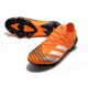 Crampons Adidas Predator Mutator 20.1 Low FG Orange Blanc Noir