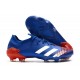 Crampons Adidas Predator Mutator 20.1 Low FG Bleu Blanc Rouge