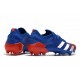 Crampons Adidas Predator Mutator 20.1 Low FG Bleu Blanc Rouge