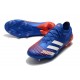 Crampons Adidas Predator Mutator 20.1 Low FG Bleu Blanc Rouge