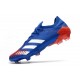 Crampons Adidas Predator Mutator 20.1 Low FG Bleu Blanc Rouge