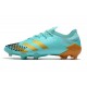 Crampons Adidas Predator Mutator 20.1 Low FG Bleu Or