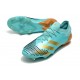 Crampons Adidas Predator Mutator 20.1 Low FG Bleu Or