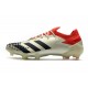 Crampons Adidas Predator Mutator 20.1 Low FG Beige Rouge Noir