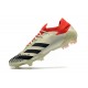 Crampons Adidas Predator Mutator 20.1 Low FG Beige Rouge Noir