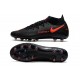 Nike Phantom GT Elite Dynamic Fit AG-PRO Noir Rouge Chili Gris fumee