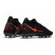 Nike Phantom GT Elite Dynamic Fit AG-PRO Noir Rouge Chili Gris fumee