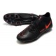 Nike Phantom GT Elite Dynamic Fit AG-PRO Noir Rouge Chili Gris fumee