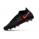 Nike Phantom GT Elite Dynamic Fit AG-PRO Noir Rouge Chili Gris fumee