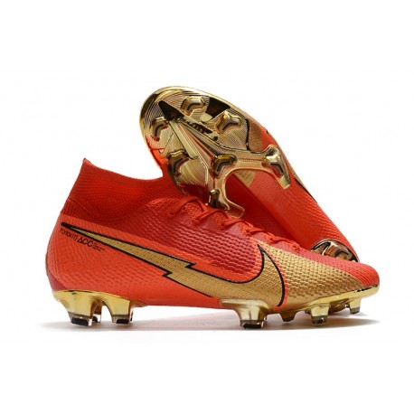 Nike Mercurial Superfly VII Elite FG CR100 Rouge Or