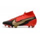 Nike Mercurial Superfly VII Elite FG Rouge Noir Or