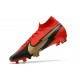 Nike Mercurial Superfly VII Elite FG Rouge Noir Or