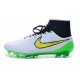 Coupe du Monde 2015 Chaussures Mercurial Magista Obra FG Blanc Vert Noir Jaune