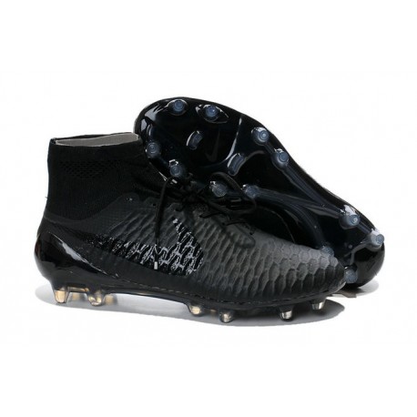 Nouvelle Homme Cramspon de Foot Nike Magista Obra FG tout Noir