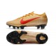 Nouvelles Nike Mercurial Vapor 13 Elite FG Or Rouge