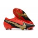 Nouvelles Nike Mercurial Vapor 13 Elite FG Rouge Noir Or