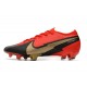 Nouvelles Nike Mercurial Vapor 13 Elite FG Rouge Noir Or