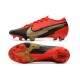 Nouvelles Nike Mercurial Vapor 13 Elite FG Rouge Noir Or