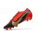 Nouvelles Nike Mercurial Vapor 13 Elite FG Rouge Noir Or