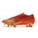 Nouvelles Nike Mercurial Vapor 13 Elite FG Ronaldo CR100 Rouge Or