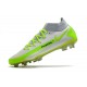 Chaussures 2021 Nike Phantom GT Elite DF FG Blanc Vert