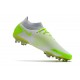 Chaussures 2021 Nike Phantom GT Elite DF FG Blanc Vert