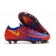 Nike Crampon 2021 Phantom GT Elite FG Rouge Bleu Jaune