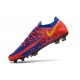 Nike Crampon 2021 Phantom GT Elite FG Rouge Bleu Jaune