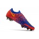 Nike Crampon 2021 Phantom GT Elite FG Rouge Bleu Jaune