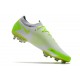 Nike Crampon 2021 Phantom GT Elite FG Blanc Vert