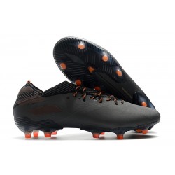 Chaussures de foot adidas Nemeziz 19.1 Fg Noir Signal Orange