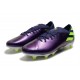 Chaussures de foot adidas Nemeziz 19.1 Fg Violet Vert