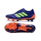 Chaussures de Football pour Hommes Adidas Copa 19.1 FG Violet Vert