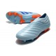 Chaussures Foot adidas Copa 20+ FG - Ciel Bleu Royal Corail